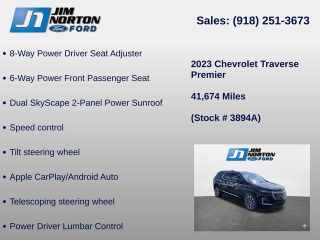 2023 Chevrolet Traverse Premier