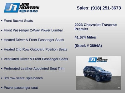 2023 Chevrolet Traverse Premier