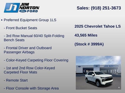 2025 Chevrolet Tahoe LS