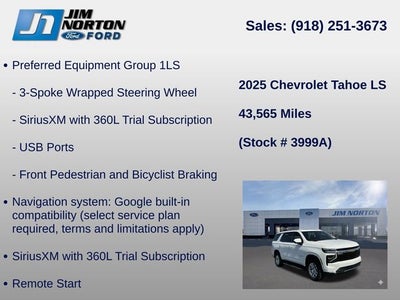 2025 Chevrolet Tahoe LS
