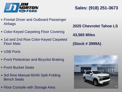 2025 Chevrolet Tahoe LS