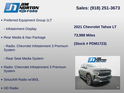 2021 Chevrolet Tahoe LT