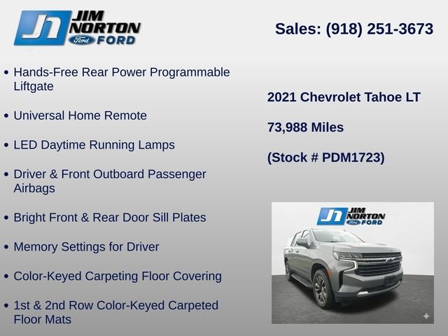 2021 Chevrolet Tahoe LT