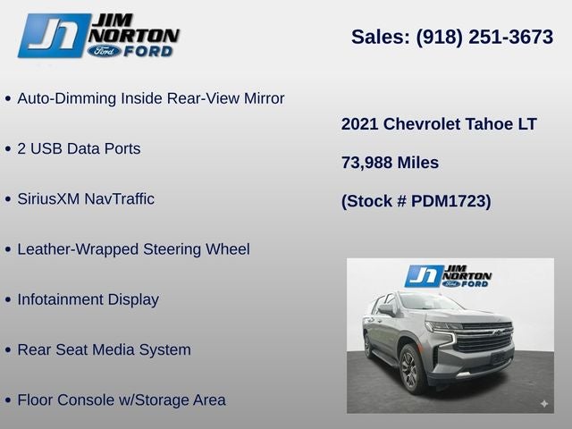 2021 Chevrolet Tahoe LT