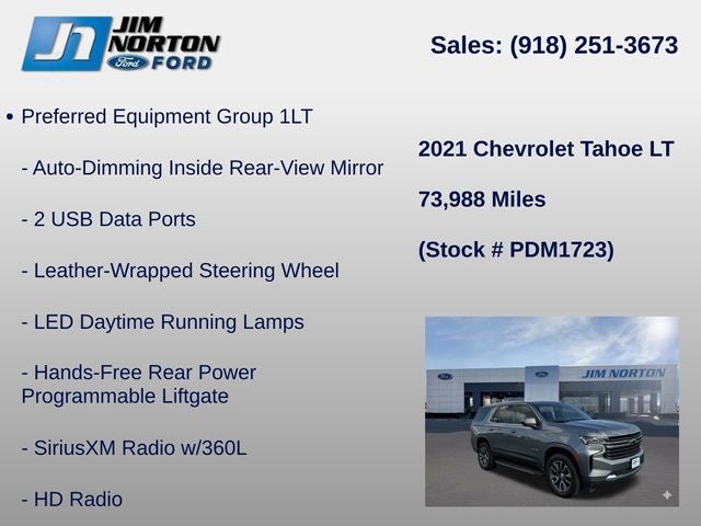 2021 Chevrolet Tahoe LT
