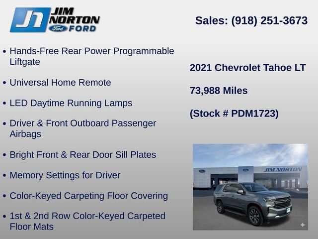 2021 Chevrolet Tahoe LT