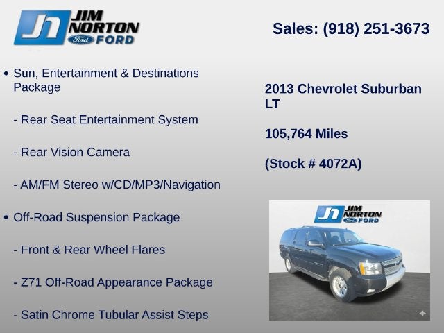 2013 Chevrolet Suburban 1500 LT