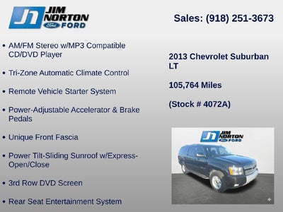 2013 Chevrolet Suburban 1500 LT