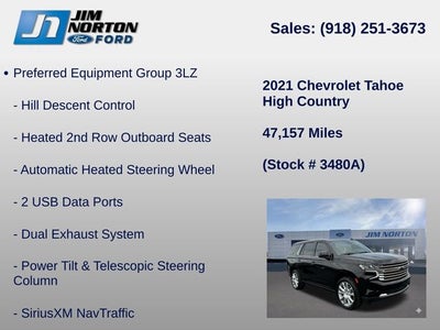 2021 Chevrolet Tahoe High Country