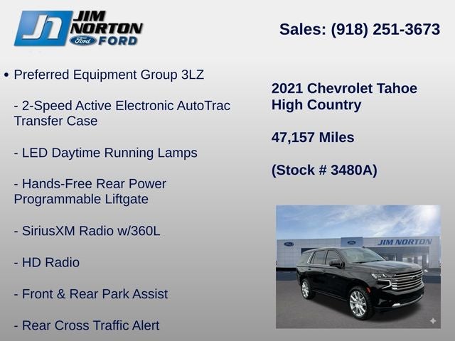 2021 Chevrolet Tahoe High Country
