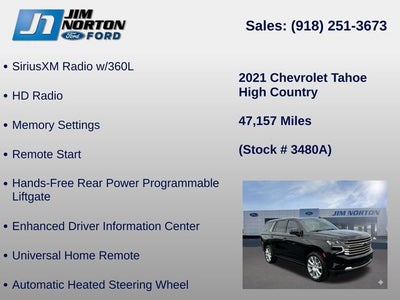 2021 Chevrolet Tahoe High Country