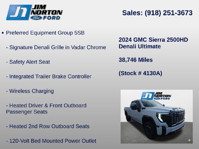 2024 GMC Sierra 2500HD Denali Ultimate
