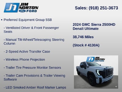 2024 GMC Sierra 2500HD Denali Ultimate