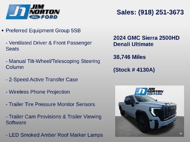 2024 GMC Sierra 2500HD Denali Ultimate