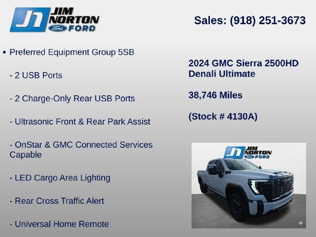 2024 GMC Sierra 2500HD Denali Ultimate