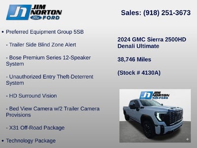 2024 GMC Sierra 2500HD Denali Ultimate