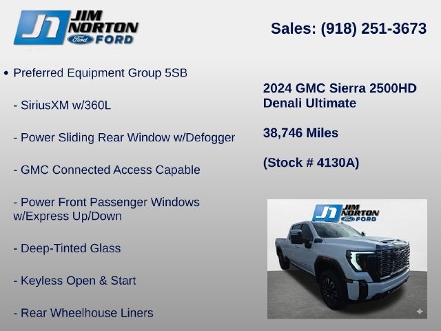 2024 GMC Sierra 2500HD Denali Ultimate