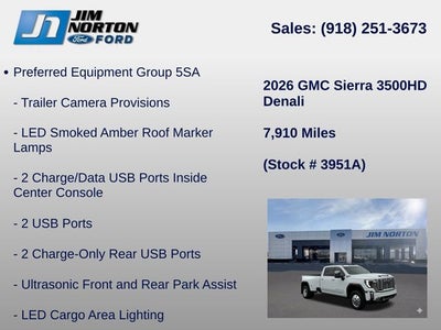2026 GMC Sierra 3500HD Denali