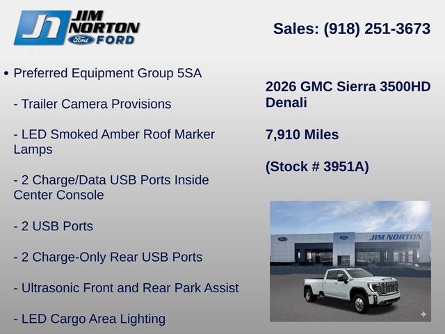 2026 GMC Sierra 3500HD Denali