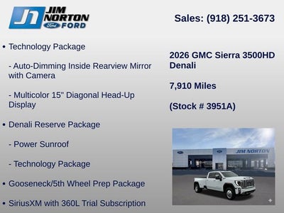 2026 GMC Sierra 3500HD Denali