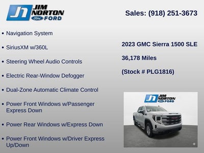2023 GMC Sierra 1500 SLE