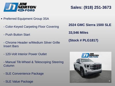 2024 GMC Sierra 1500 SLE