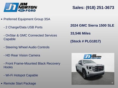 2024 GMC Sierra 1500 SLE