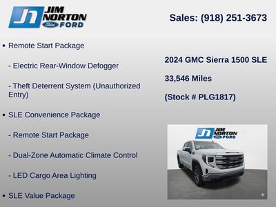 2024 GMC Sierra 1500 SLE