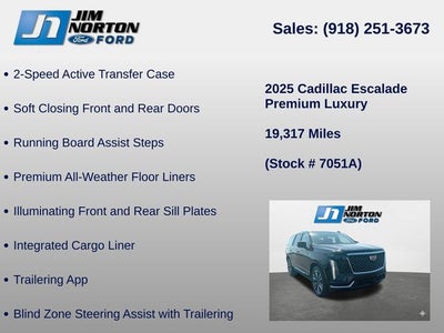 2025 Cadillac Escalade Premium Luxury