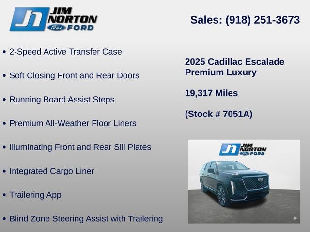 2025 Cadillac Escalade Premium Luxury