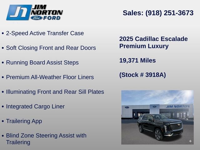 2025 Cadillac Escalade Premium Luxury