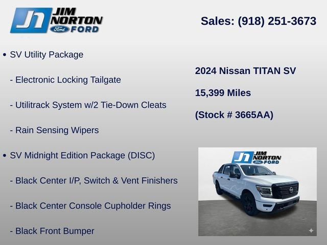 2024 Nissan Titan SV