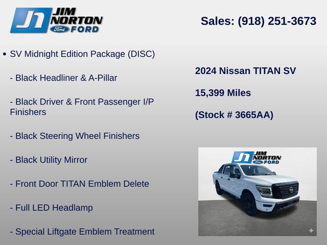 2024 Nissan Titan SV
