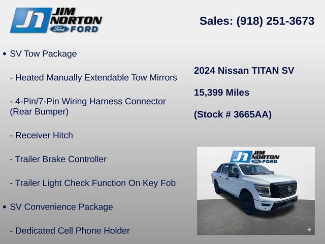 2024 Nissan Titan SV