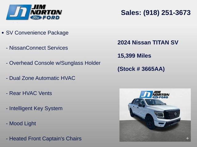 2024 Nissan Titan SV