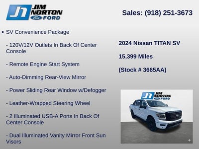 2024 Nissan Titan SV