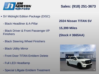 2024 Nissan Titan SV
