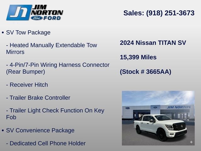 2024 Nissan Titan SV