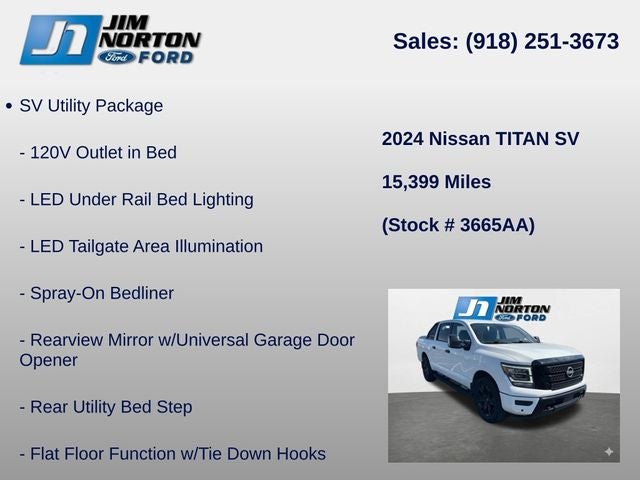 2024 Nissan Titan SV