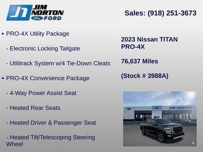 2023 Nissan Titan PRO-4X
