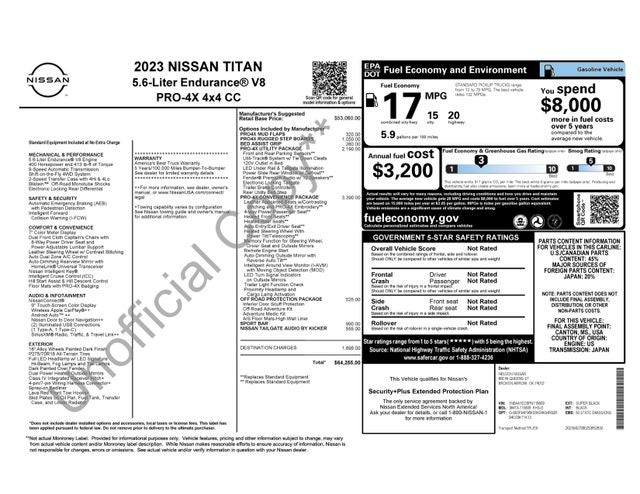 2023 Nissan Titan PRO-4X