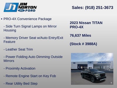 2023 Nissan Titan PRO-4X