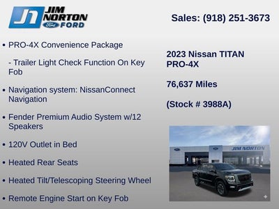 2023 Nissan Titan PRO-4X