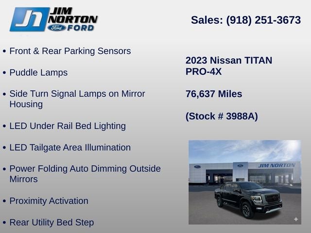2023 Nissan Titan PRO-4X
