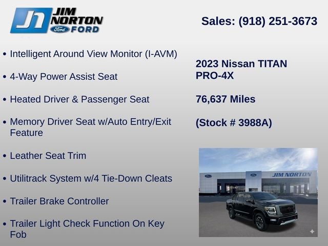 2023 Nissan Titan PRO-4X