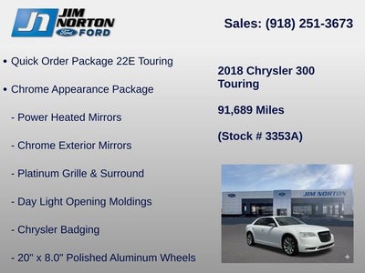 2018 Chrysler 300 Touring