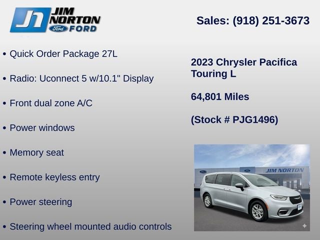 2023 Chrysler Pacifica Touring L