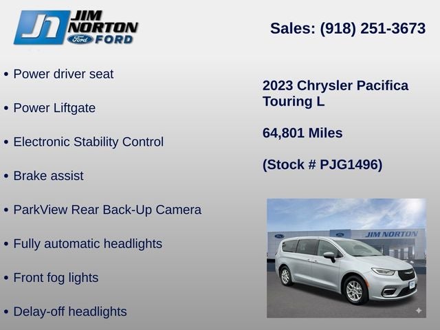 2023 Chrysler Pacifica Touring L