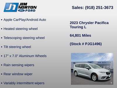 2023 Chrysler Pacifica Touring L