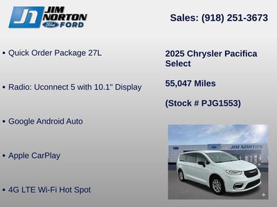 2025 Chrysler Pacifica Select